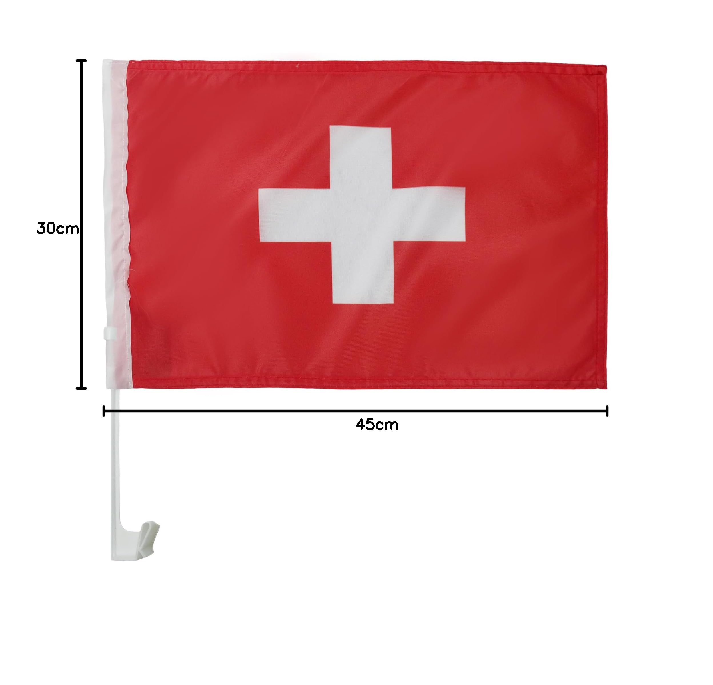 AZ FLAG South Africa Car Flag 18'' x 12'' - South African Car flags 30 x 45cm - Banner 18x12 INCHES PLASTIC STICK — view 57