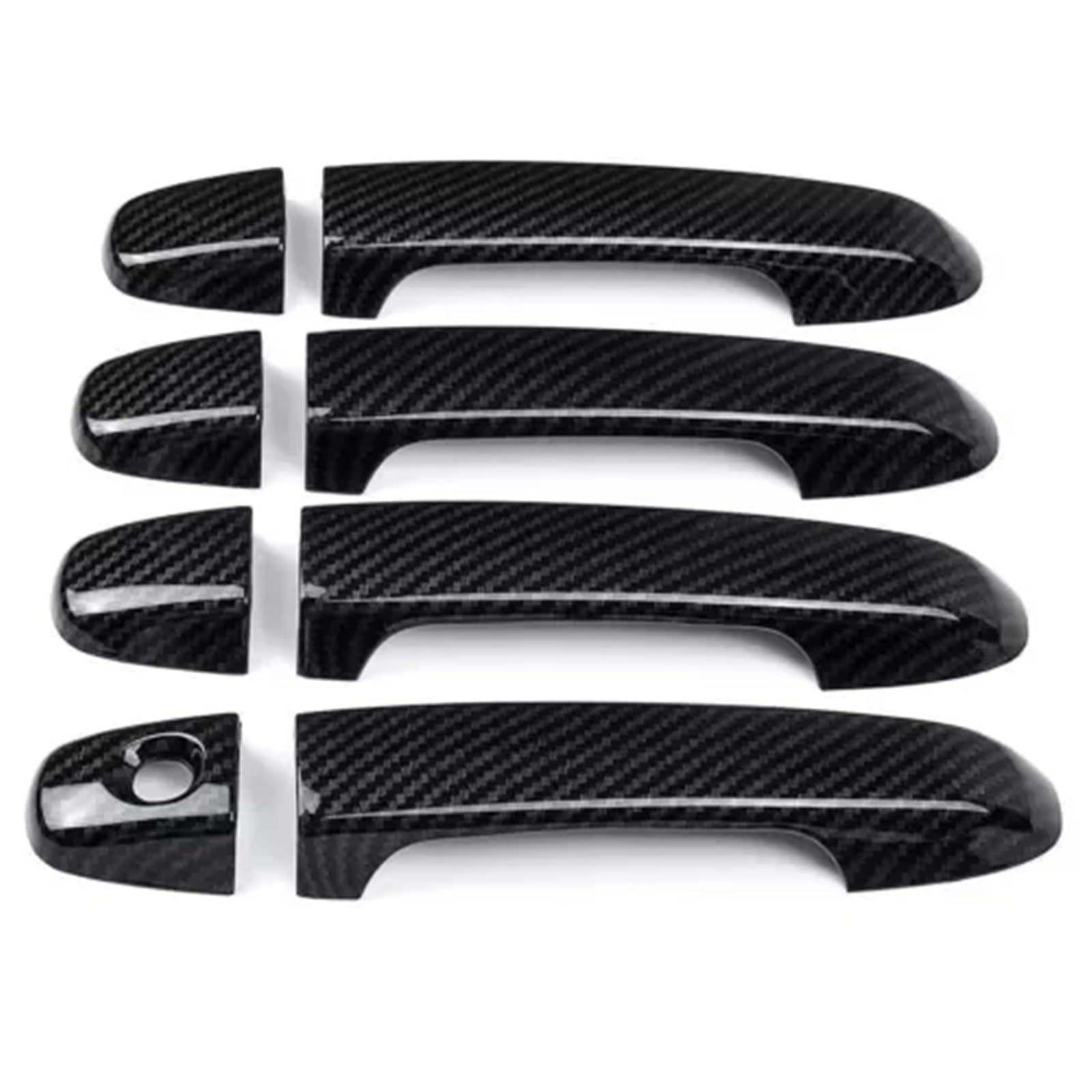 Rdwspli Carbon Exterior Handle Shell Compatible With Toyota For Camry 2012-2017 Abs Exterior Door Handle Cover Sticker Anti Scratch Moulding Trim Car Accessories