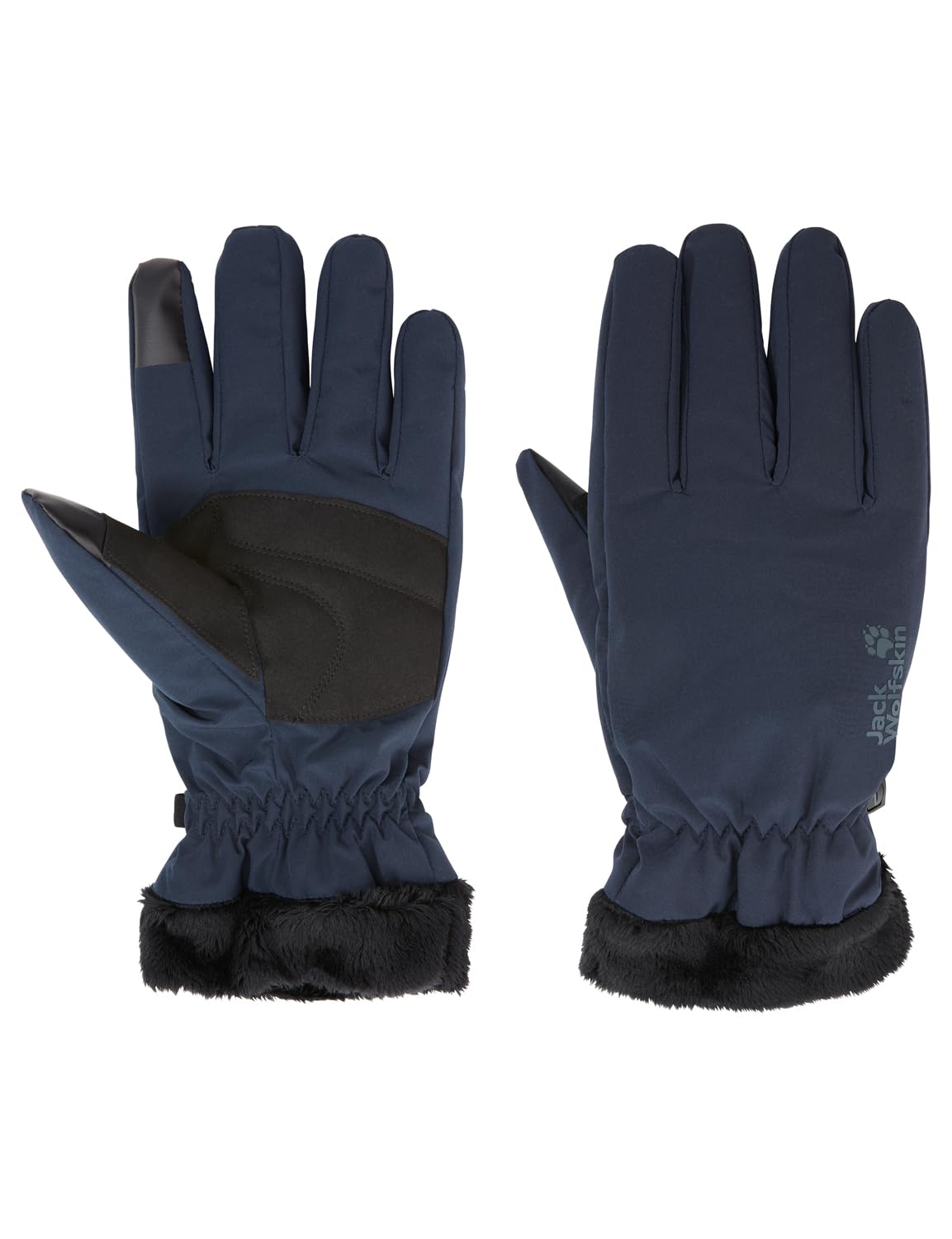 Jack Wolfskin Highloft Women's Gloves, Night Blue, XS, night blue, XS