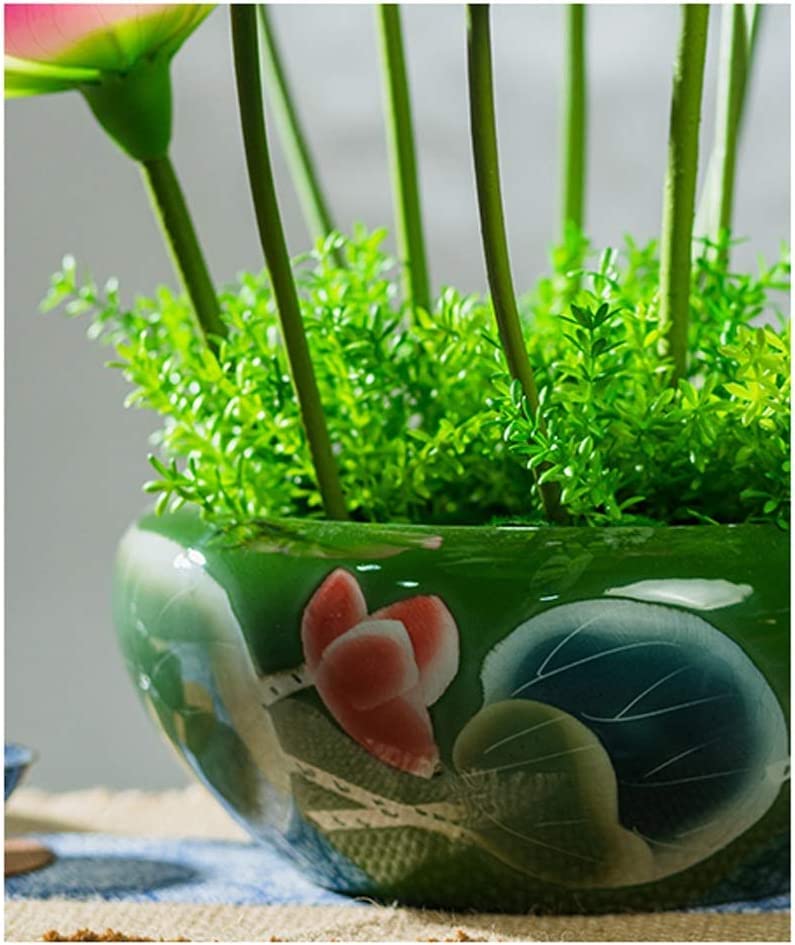Composition florale artificielle pour bureau et décoration maison
