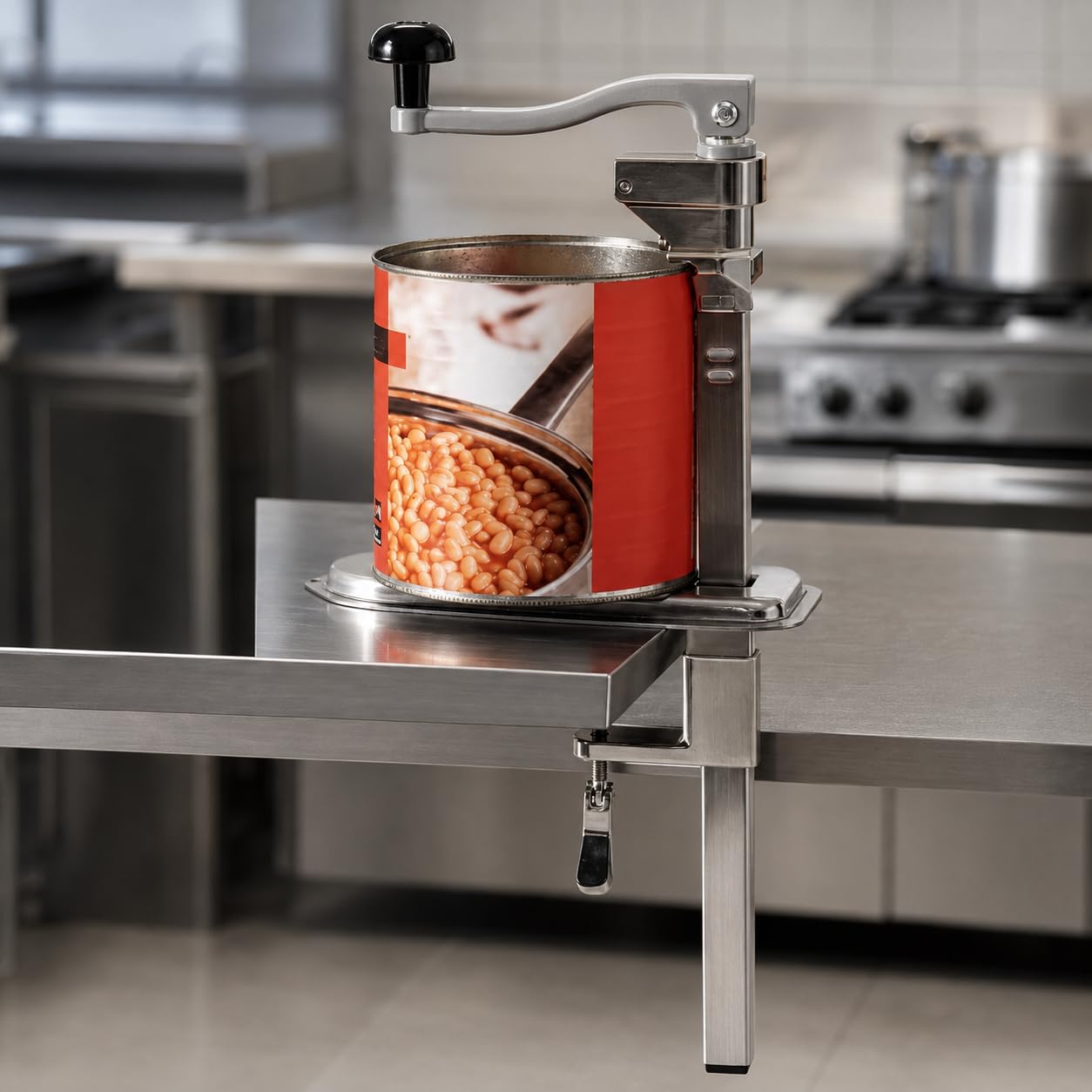 Vogue Ouvre-boîte en acier inoxydable 530 x 100 x 260 mm
