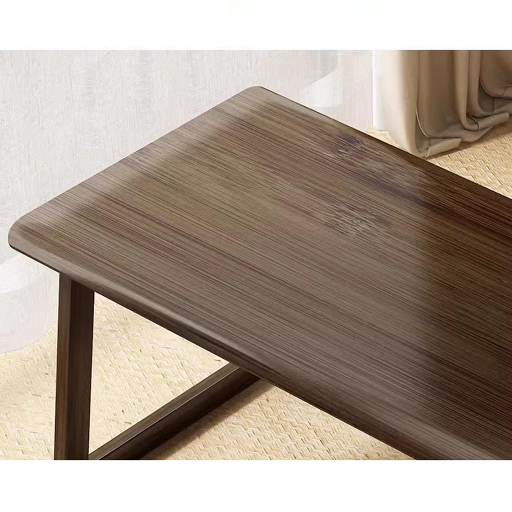 Tavolino Pieghevole In Bambù Giapponese – 60x37x30 Cm, Portatile, Per Tatami, Tè, Computer
