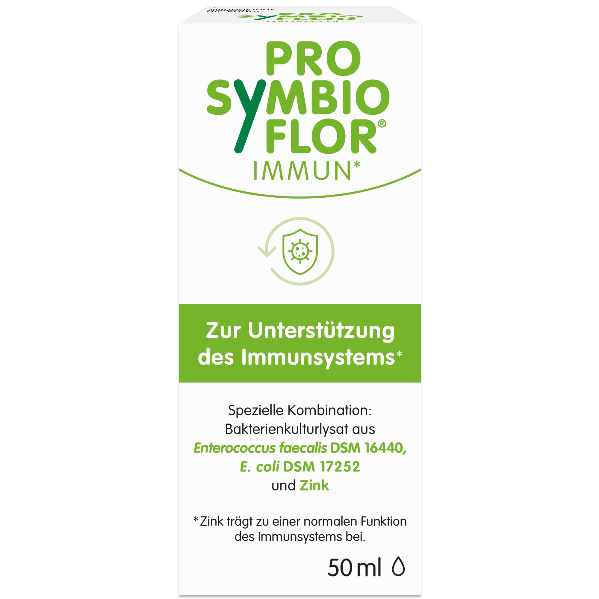 Pro-Symbioflor Immun* – Immununterstützung mit Bakterienlysat und Zink (Tropfen, alkoholfrei, glutenfrei)