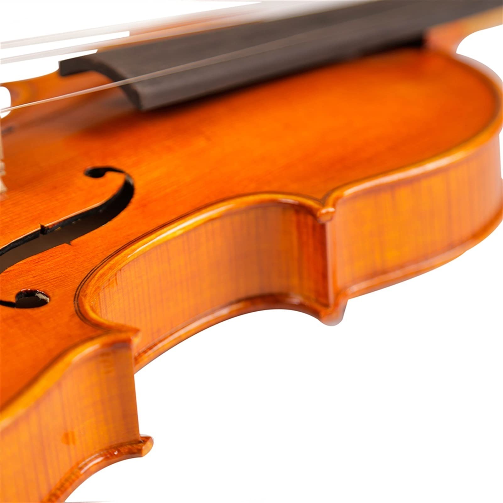 Violin 4/4 Maestro Maestro Violino Realizzato A Mano Europa Acero Blace Personalizzato Violino Antico violino principianti(3/4)