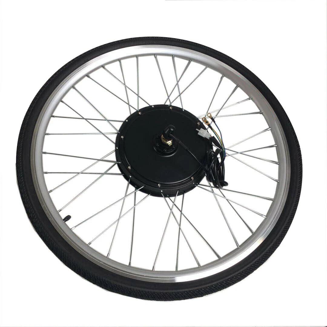 500/800W 28 Zoll Ebike Umbausatz Elektro-Fahrrad Hinterrad Kit, Elektrofahrrad Nabenmotor Conversion, Electric Bicycle E-Bike für Schraubritzel