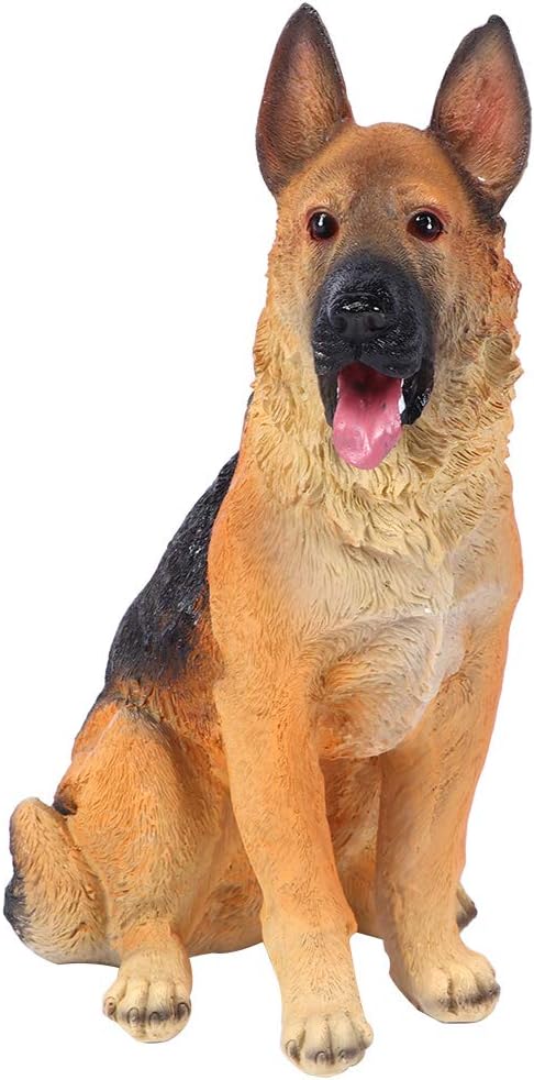 Schnauzer Welpen Statue Aus Harz – Schwarzer Obsidian, Ca. 10 Cm, Deko Für Zuhause & Büro