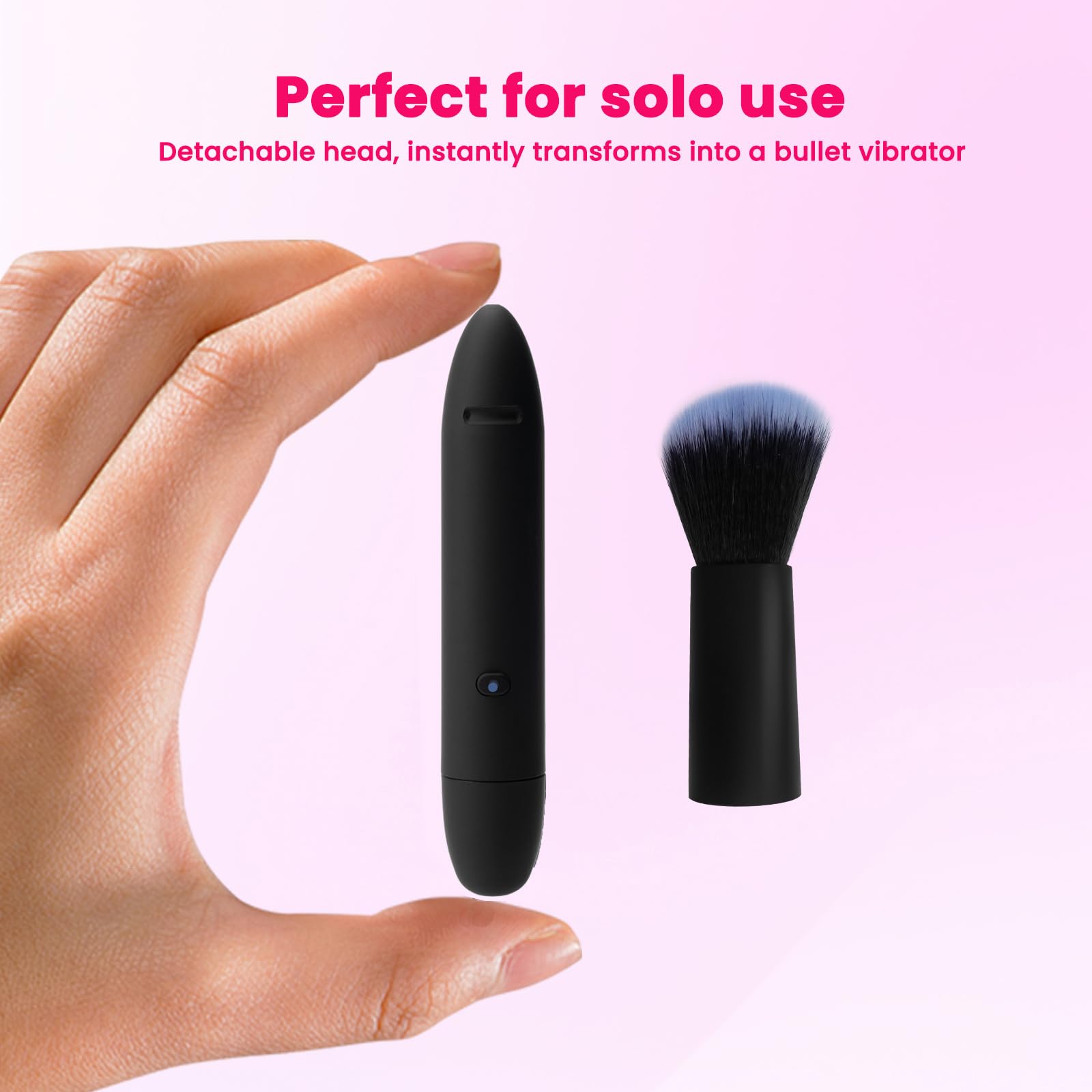 Amazon.com: Mini Vibrator 2-in-1 Dual Electric Makeup Brush & Powerful Bullet  Vibrator Women, Discreet Quiet Rechargeable Waterproof Personal Massager  G-Spot Clitoral Stimulator Couples Travel Sex Toy : Health & Household