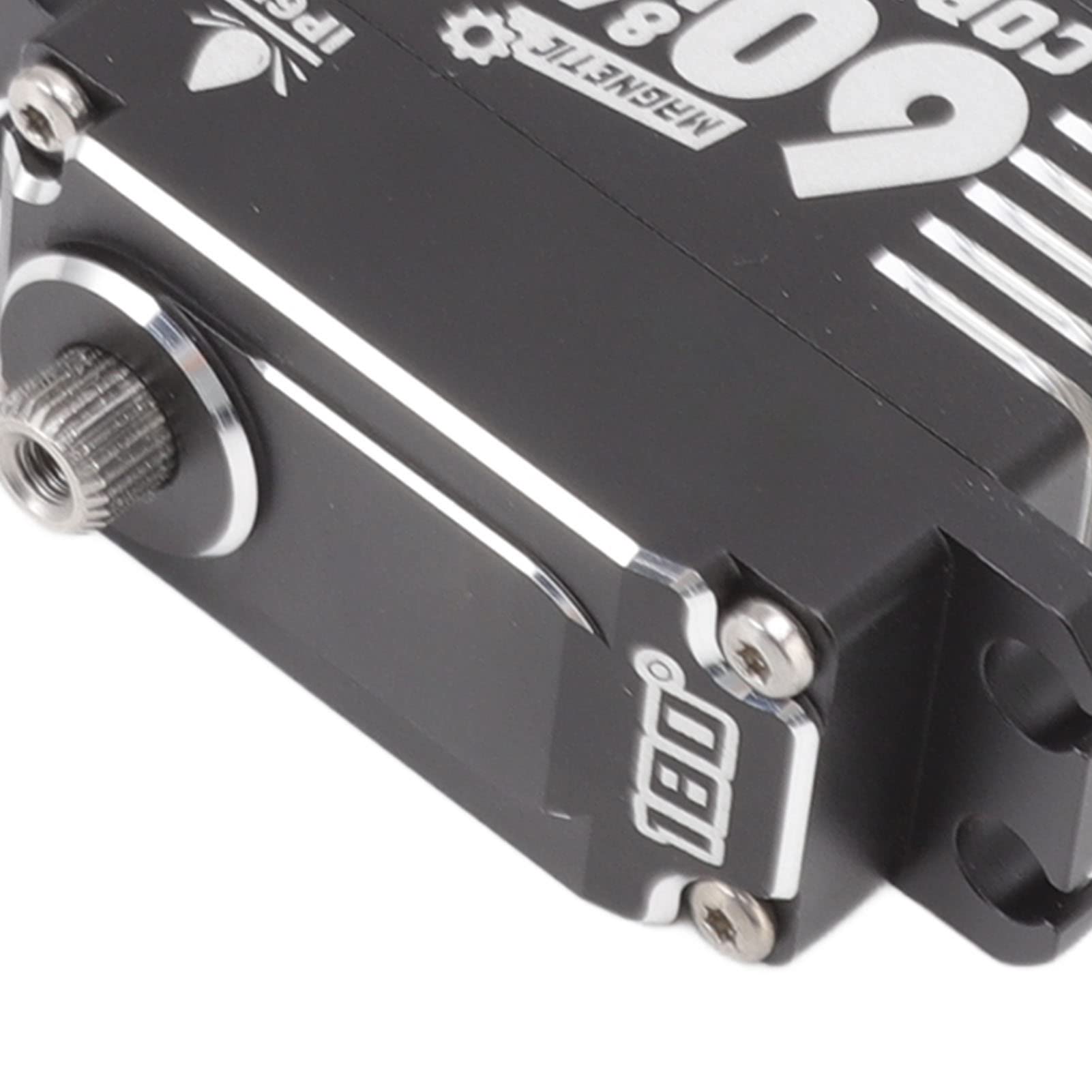 Drfeify FLASH HOBBY Serwo Przekładni RC Programowalna Przekładnia Kierownicza RC ze Stopu Aluminium Silnik Bezrdzeniowy 60 Kg IP67 Wodoodporny 6 V do 8,4 V dla Samochodów Roboty Ramiona Mechaniczne