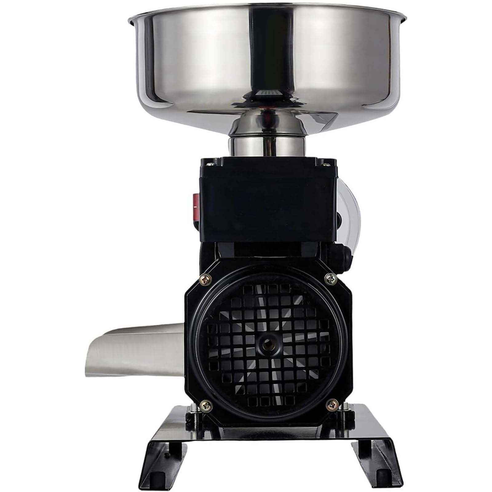 Fraiseuse à tomates 450 W en acier inoxydable pour faciliter la fabrication de confitures – Idéal pour les fraises, les myrtilles et les raisins