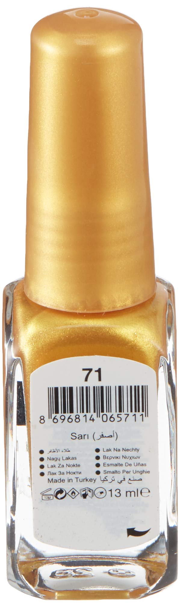 Gabrini 3D Nail Polish 71 1 Paket (1 x 1 Adet) 2li paket