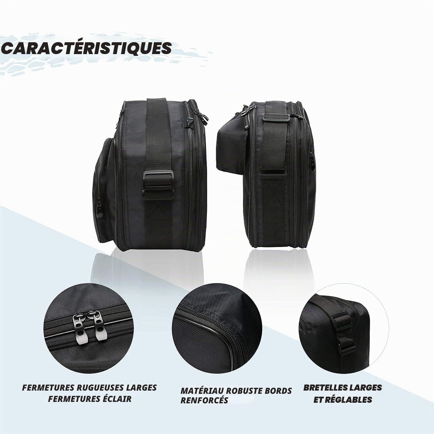 GETMORE Parts sacoches intérieures de Moto compatibles avec Les valises latérales BMW Vario R1250GS R1200GS F850GS F750GS Accessoires pour Moto Tour Voyage Bagages Sacs pour vêtements Sacs de Moto