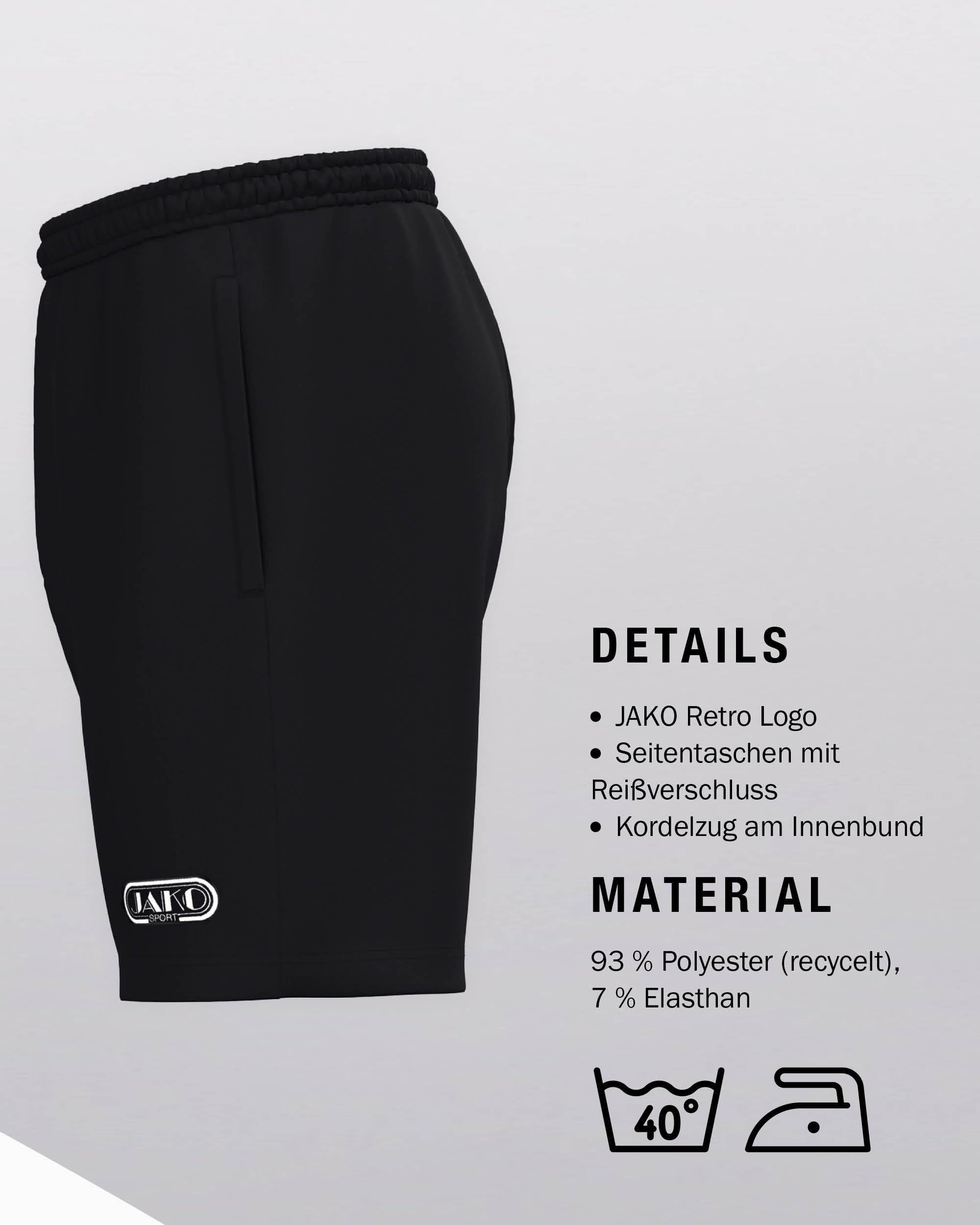 Jako Unisex Shorts Jako Unisex Shorts Wardrobe