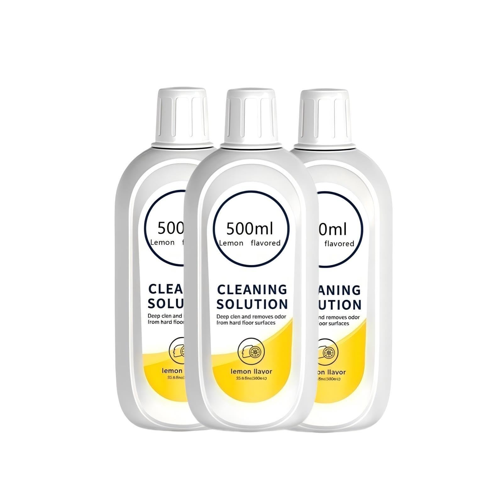 500 Ml Roztworu Do Czyszczenia Podłóg O Zapachu Cytrynowym, 3 Szt