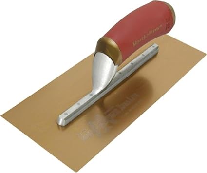 MARSHALLTOWN The Premier Line 4469DFD 13-Inch by 5-Inch Galvanized Steel DuraFlex Finishing Trowel with DuraSoft Handle