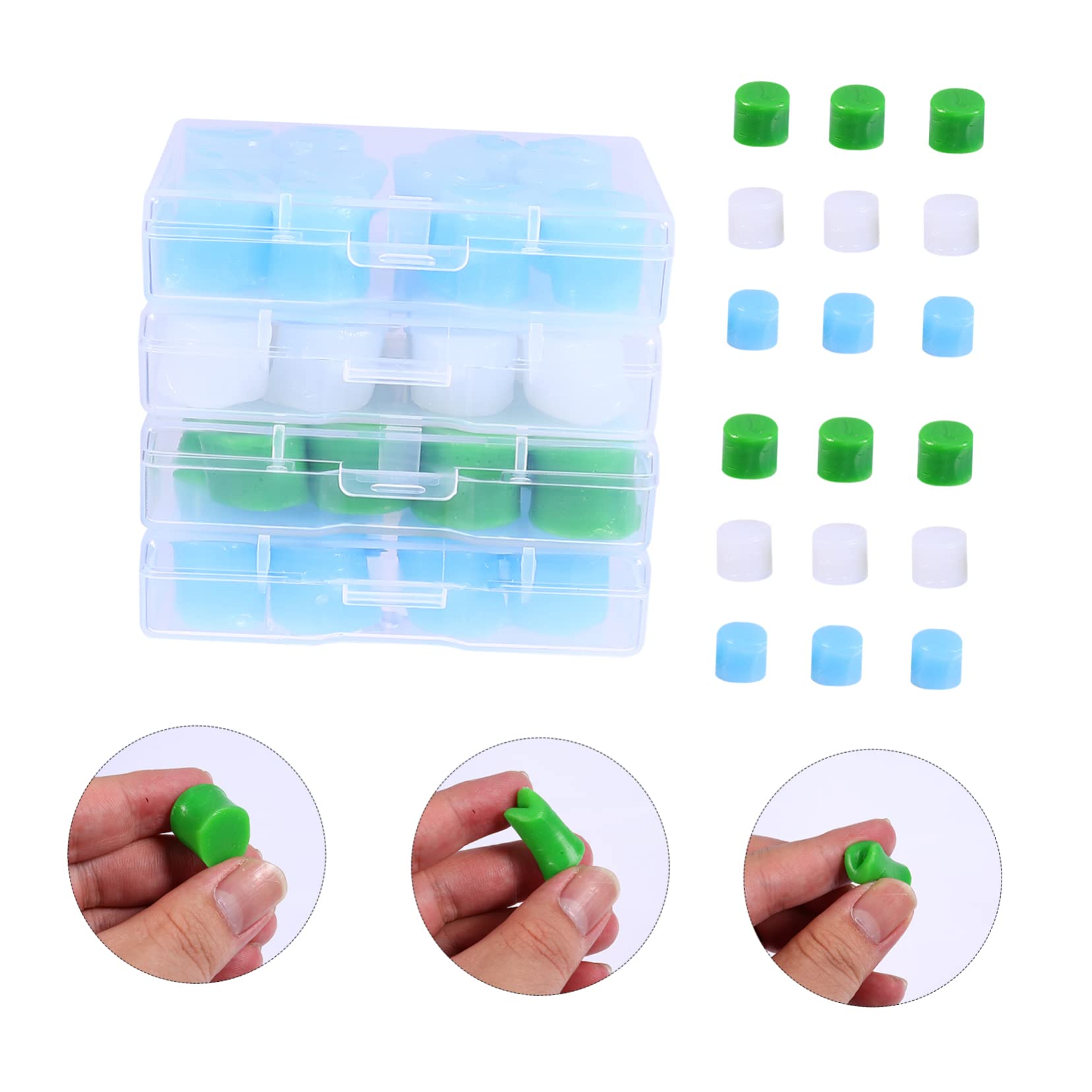 Tappi Auricolari Antirumore in Silicone Riutilizzabili