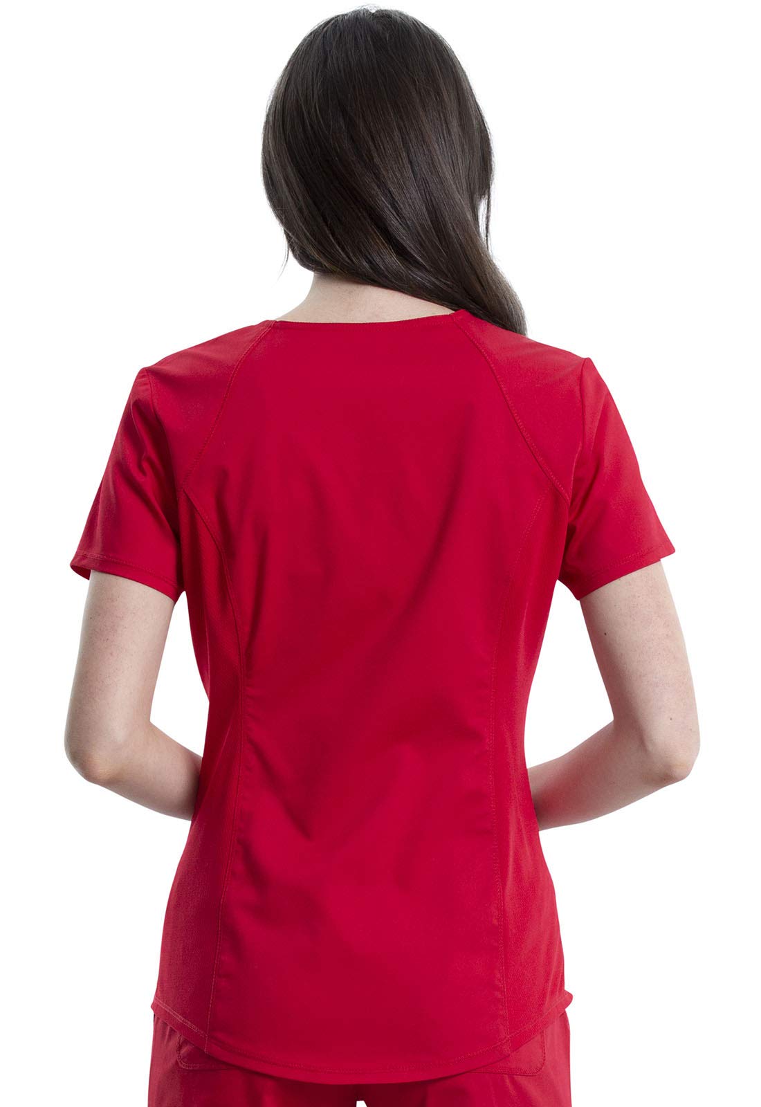 Cherokee Conjunto de ropa quirúrgica para mujer con cuello en V y pantalón