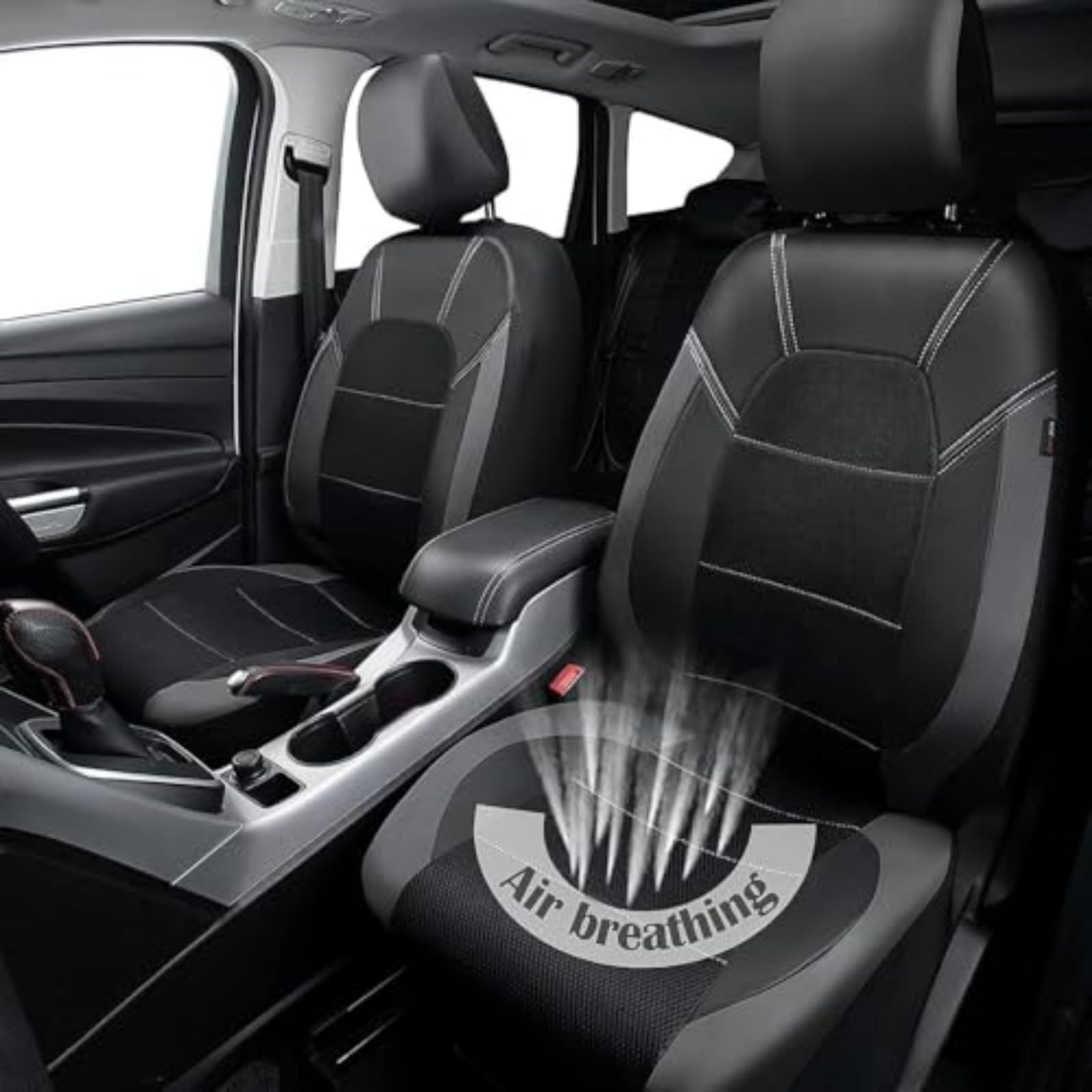 Coche Fundas Asientos para Nissan Townstar 2022 2023 Impermeable Cómodo y Transpirable Asiento Protector Cubreasientos Interior Accesorios