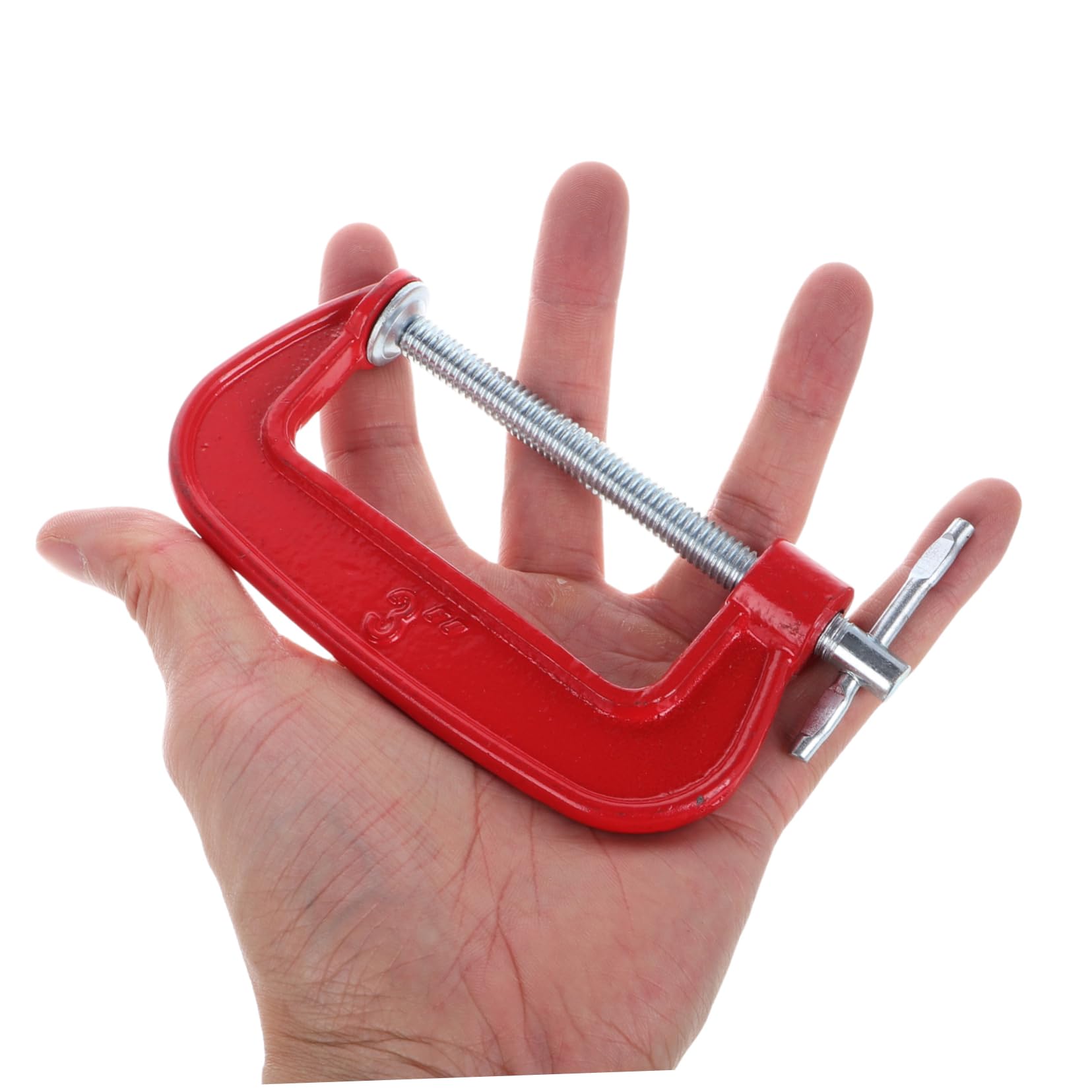 iplusmile 6pièces Serre-joints c Métalliques Pour Travaux De Menuiserie Et Soudure Avec Ouverture De Mâchoire De Fixation Rapide Et Facile