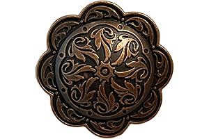 Versatile Western Wild Rag Scarf Slide Concho for Enhancing Cowboy Attire