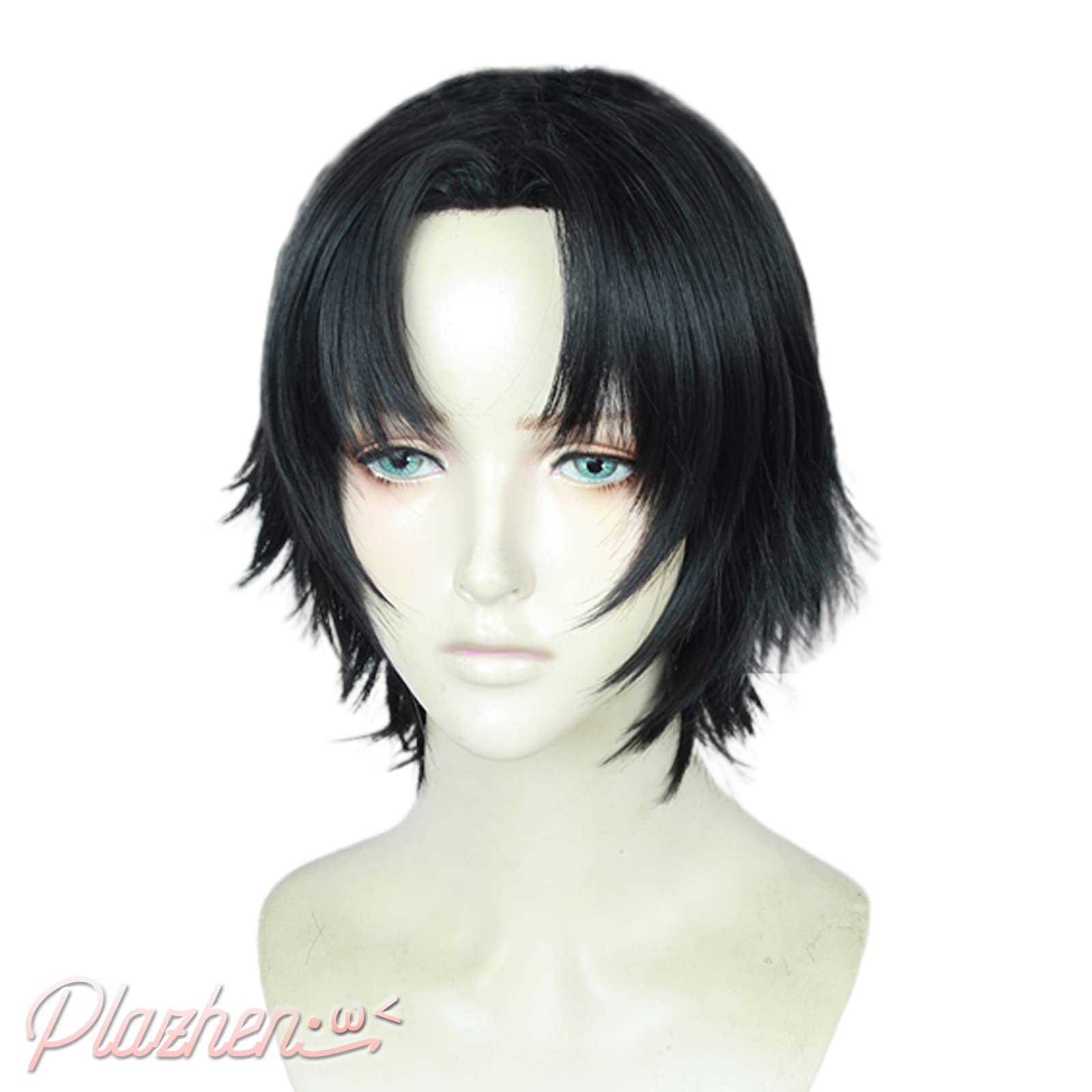 Amazon.co.jp: Plazhen コスプレ ウィッグ ＋ 耳飾り ＋ タトゥー