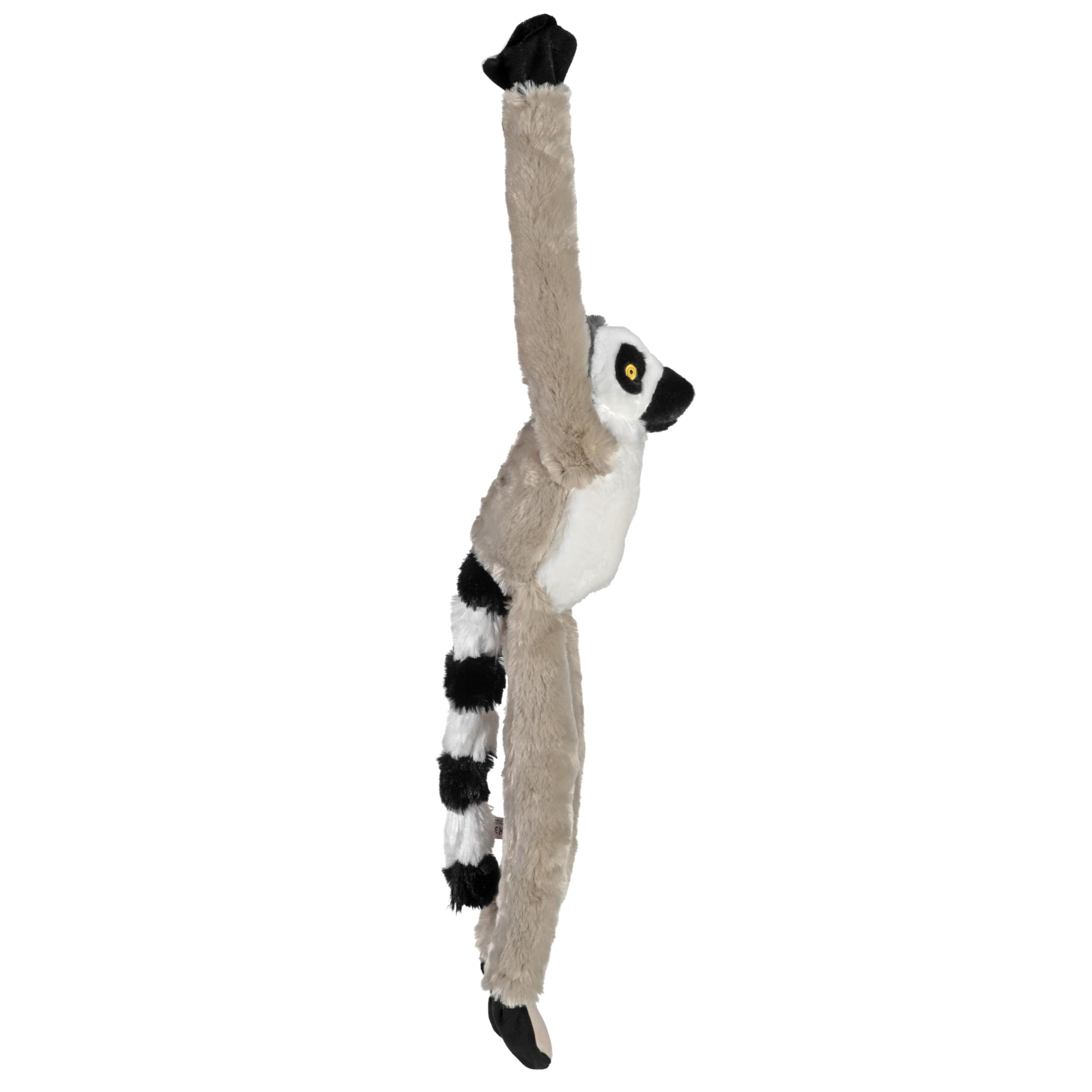 Wild Republic- Ecokins Hanging Lemure dalla Coda ad Anelli, Colore, 25770