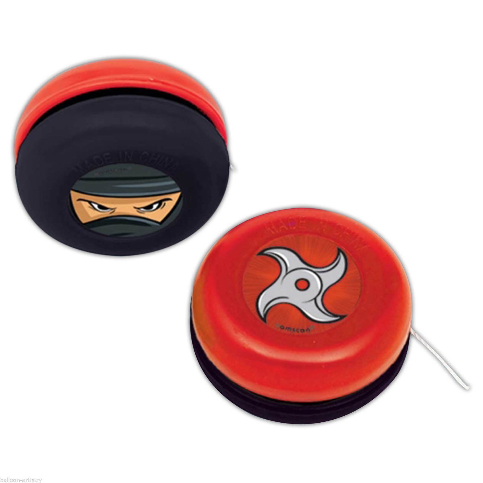 Amazon.com: Amscan Action Packed Ninja Yo‑Yo Toy Birthday(Pack of