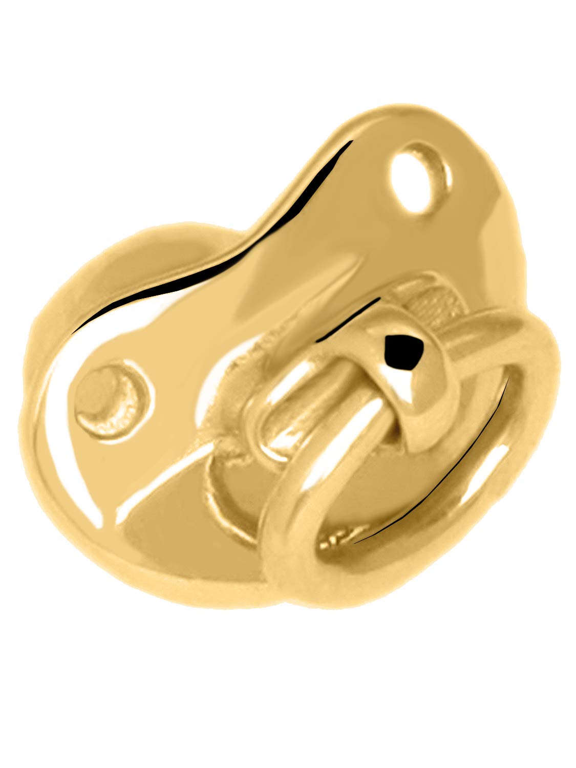 MyGold - Colgante con chupete para mujer y niño, oro amarillo 333/585/750 (8/14/18 quilates), macizo fundido, Mittelgroß, Oro amarillo, No_Gemstone