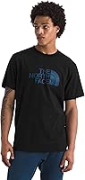 THE NORTH FACE Men's Evolution Regenerative Ink Half Dome Short-Sleeve Tee | Regular Fit Cotton Shirt with Logo Graphic