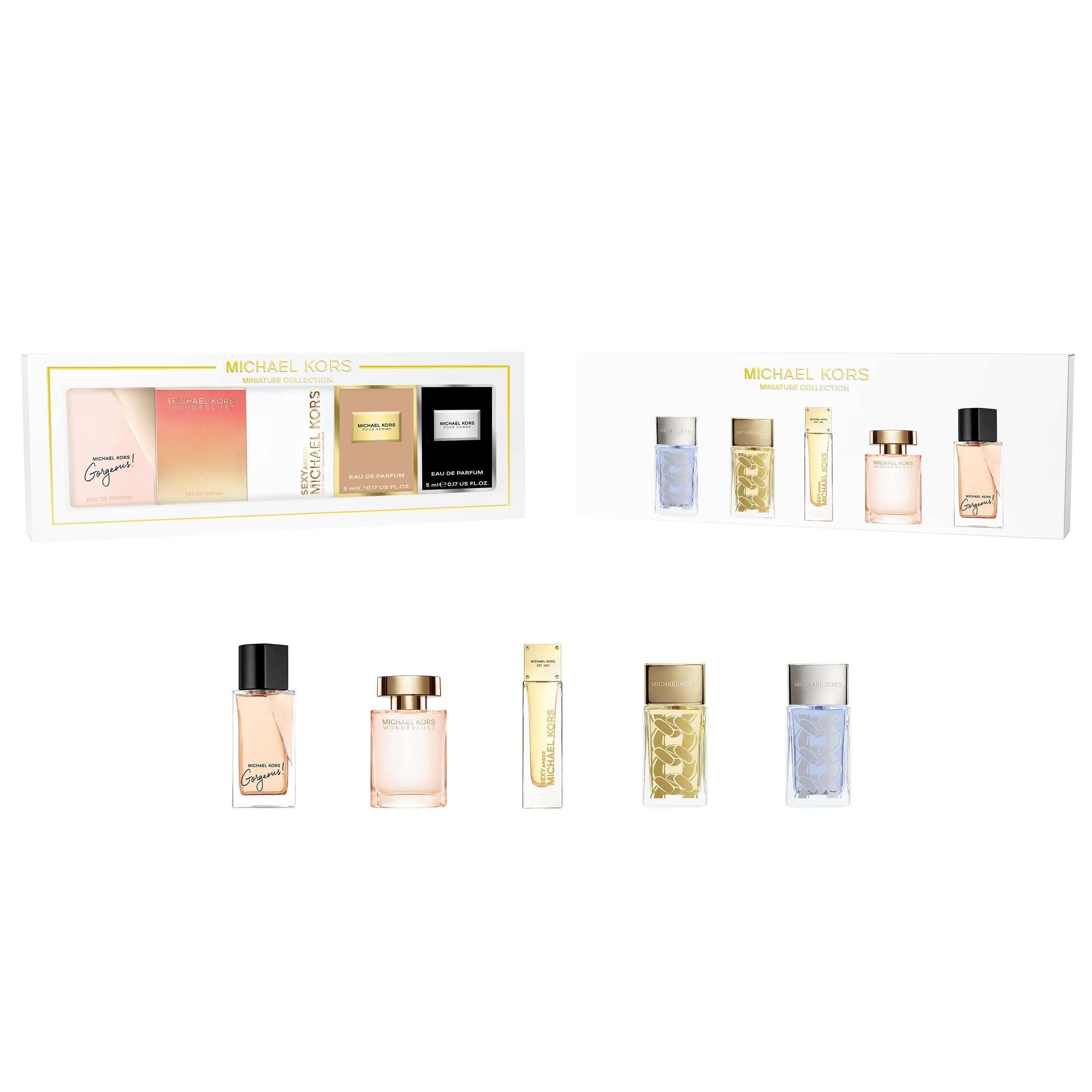 mini perfume 5本セット Michael Kors Perfume for Women and Men Mini Gift Set Fragrance