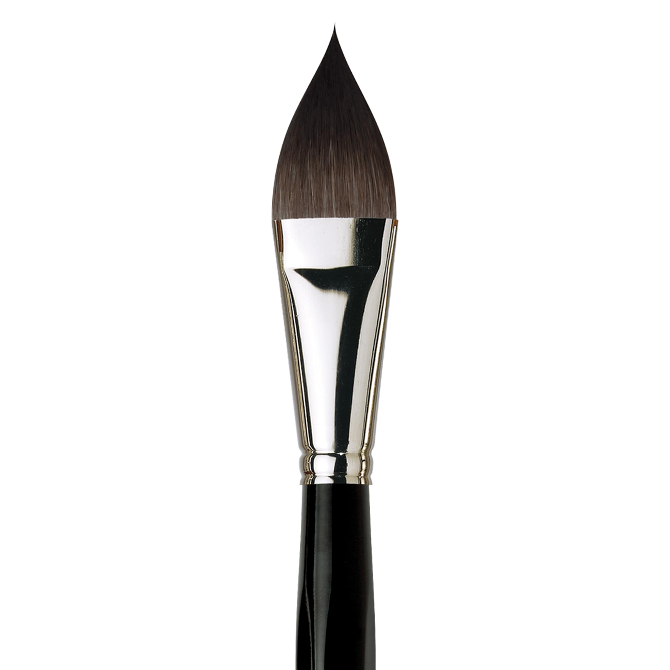 Da Vinci Série Casaneo – Brosse De Lavage 498 – Fibre Synthétique Ondulée – Noir – Aquarelle Et Acrylique – Bois Européen