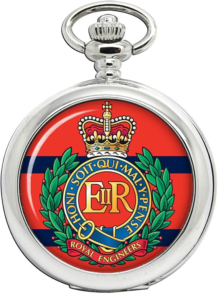 royal engineers pocket watch