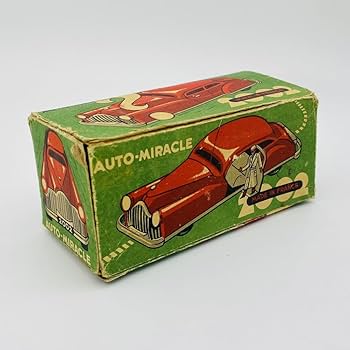 ブリキクルマ Amazon.co.jp: 珍品 1940年代 フランス製 多彩なギミック ドア