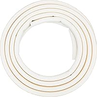 Vista 5 de Burlete para puertas y ventanas, 18 pies, sellado autoadhesivo de gran espacio (de 5/16 a 15/32 pulgadas), fácil de cortar a medida