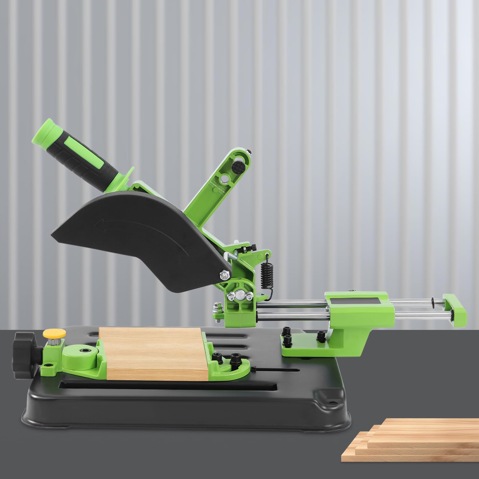 Supporto multifunzione per smerigliatrice angolare da desktop, supporto fisso per smerigliatrice angolare, 45° per smerigliatrice angolare, taglierina per 100-125 mm