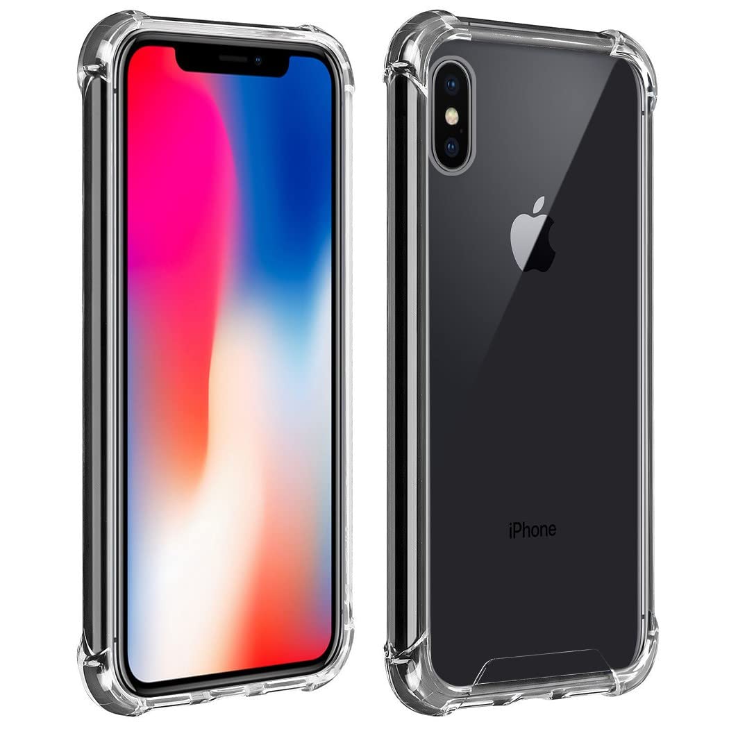 Totill Cover per iPhone X/Xs + 3 vetro temperato protezione
