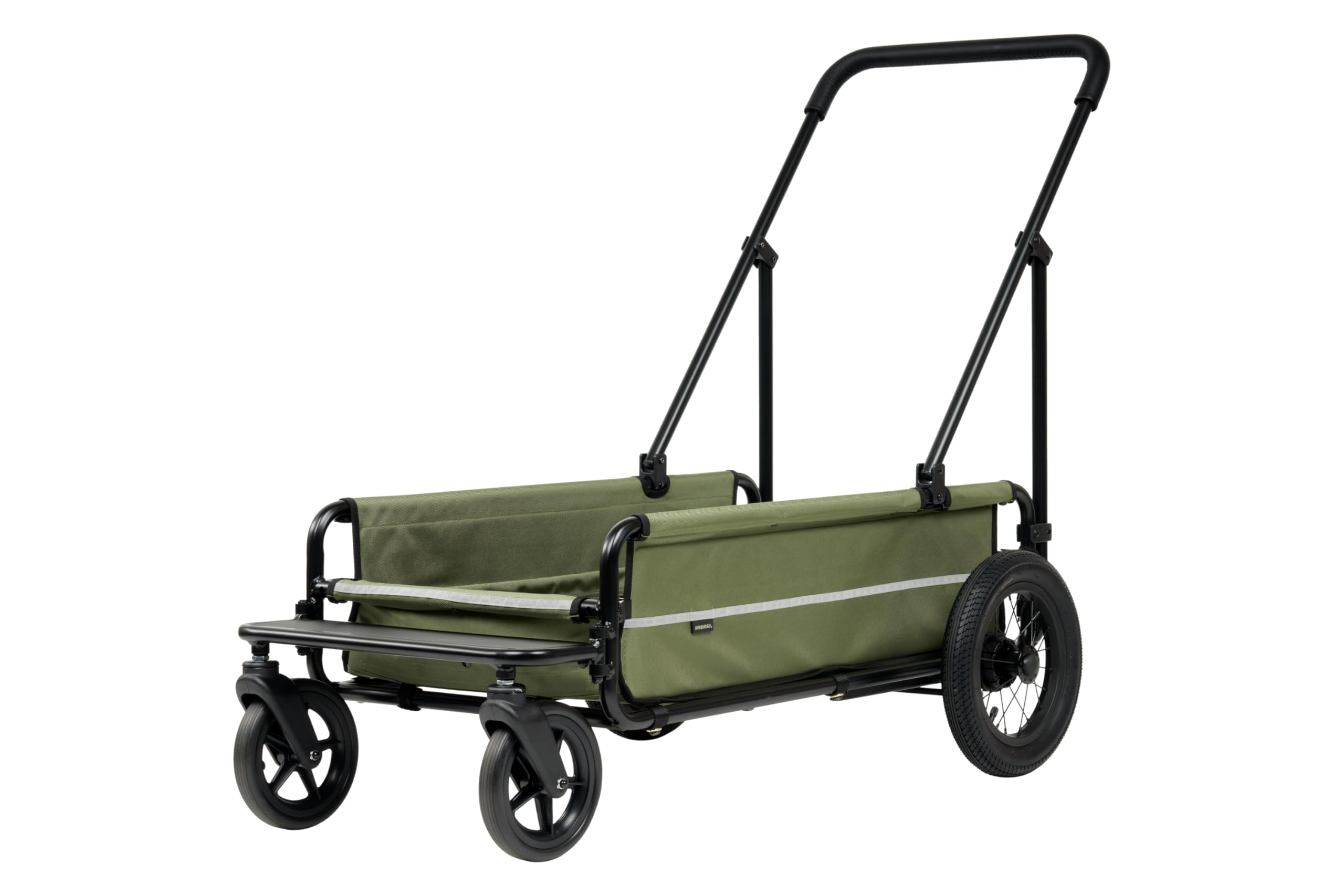 Amazon | 【大型犬用ペットカート】AIRBUGGY CARRIAGE SET MOSS GREEN