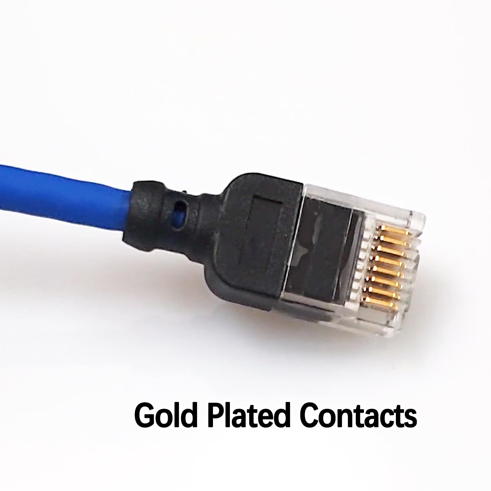 Cat6a - Cable Ethernet RJ45 de 50 pies, 550 MHz, 10 G, UTP, alambre de cobre puro desnudo 28 AWG, delgado 3.6 OD para redes domésticas y empresariales, cable de conexión flexible (gris, 65