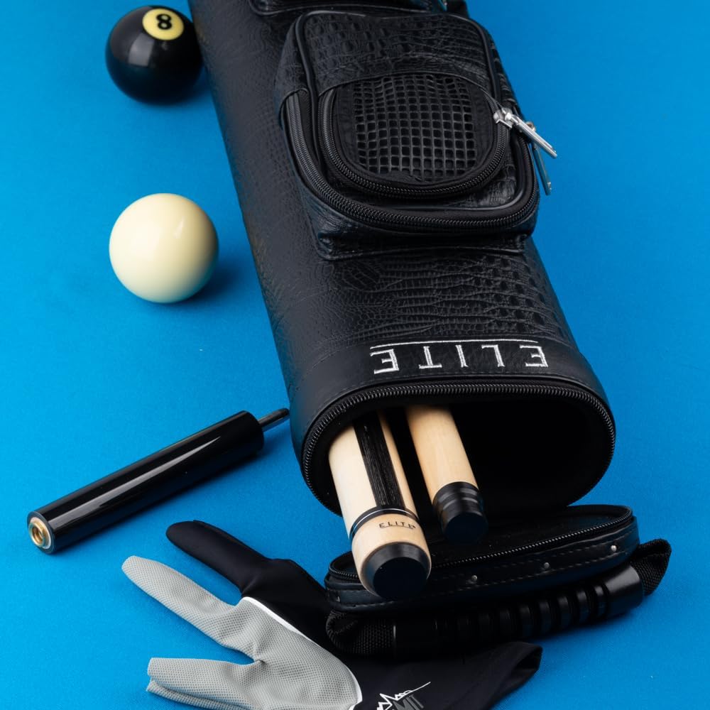 Elite ECCP24 Pool Cue Case - Black