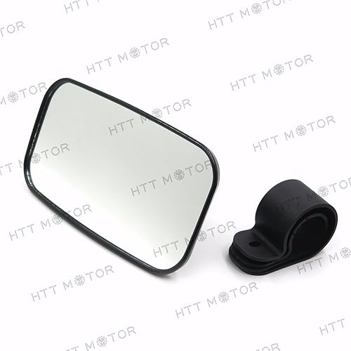 Miniatura 9 de SMT-UTV - Carcasa de espejo central transparente a prueba de roturas, vidrio templado compatible con Pioneer 1000 500 700 Roll Bar Cage Espejo