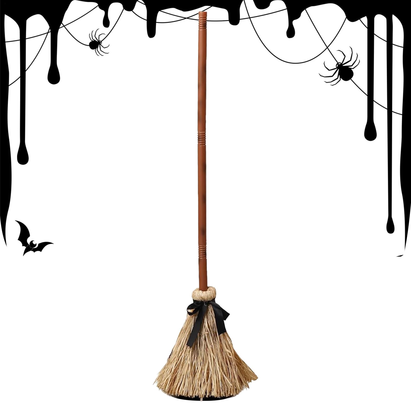 Balai de sorcière pour réussir sa décoration de maison hantée facilement