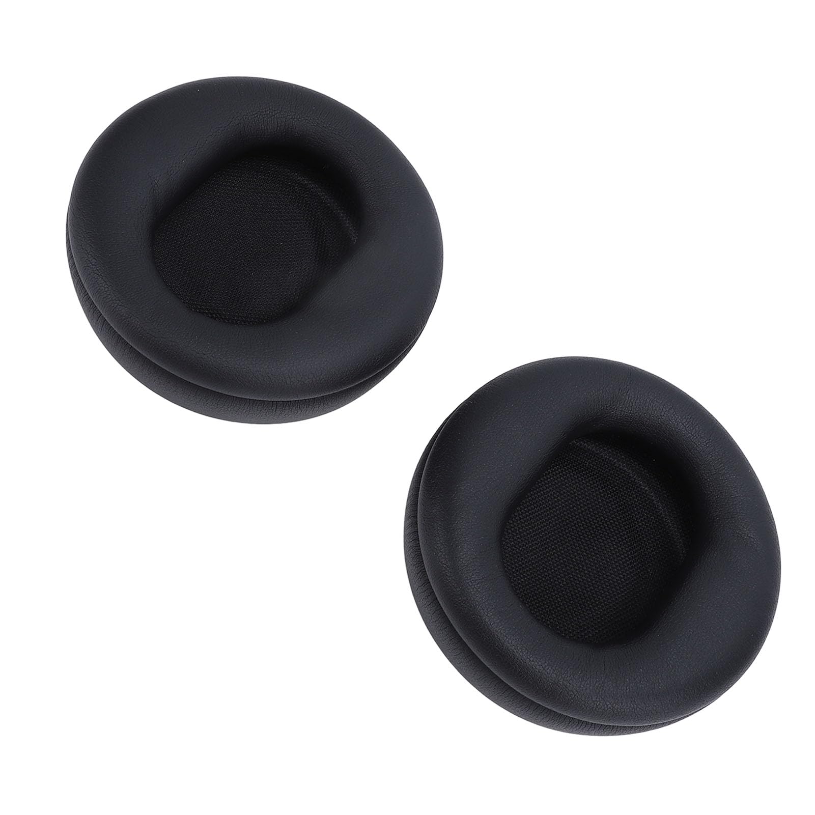 Almohadillas de Auriculares de Repuesto para los Headphones 1 y 2, Almohadillas Suaves de Cuero proteico con Espuma viscoelástica, Aislamiento acústico Mejorado y Ajuste (Negra)