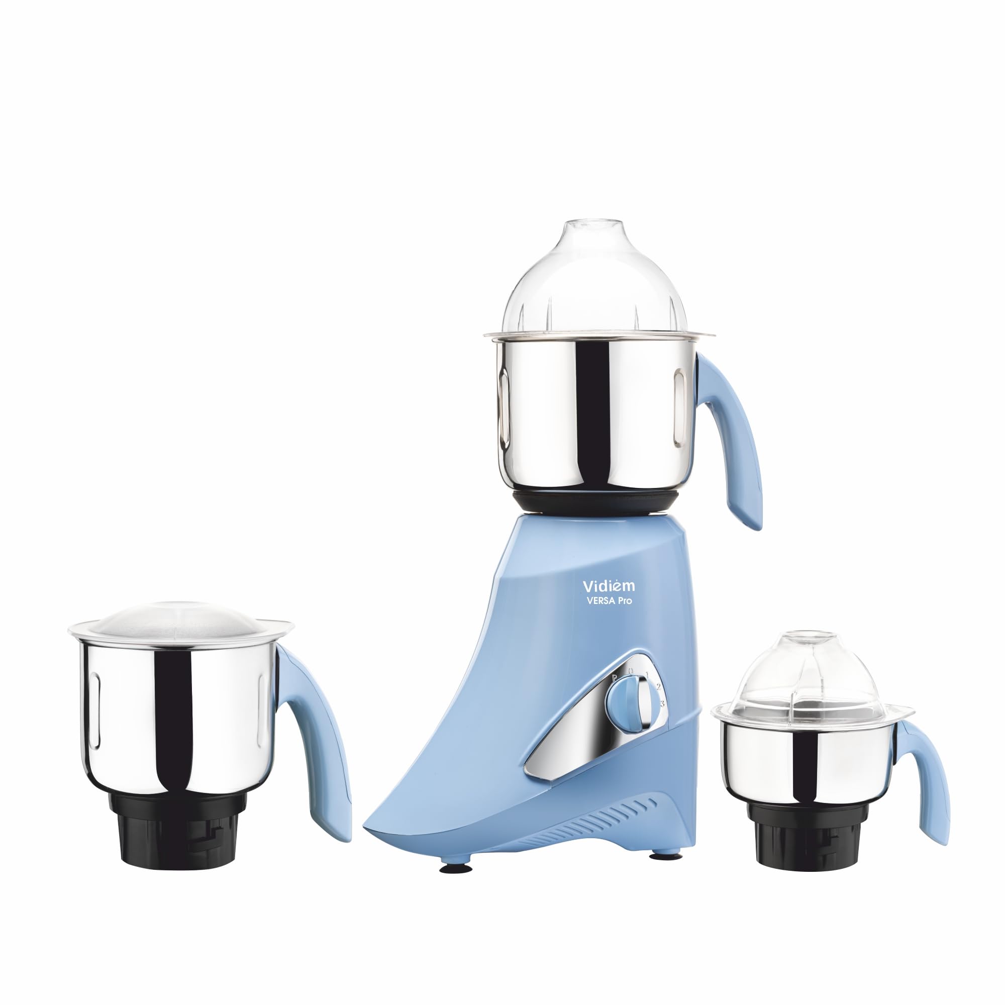 Vidiem Versa Pro Mixer Grinder 110V – 3 Stainless Steel Jars, 750W