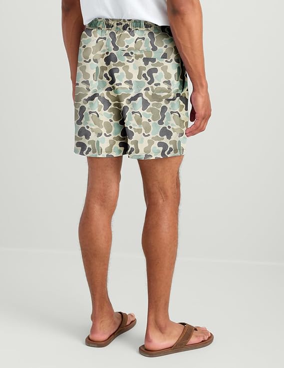 HUK Men's Pursuit Volley Pattern Short, Quick-Dry Shorts for Men