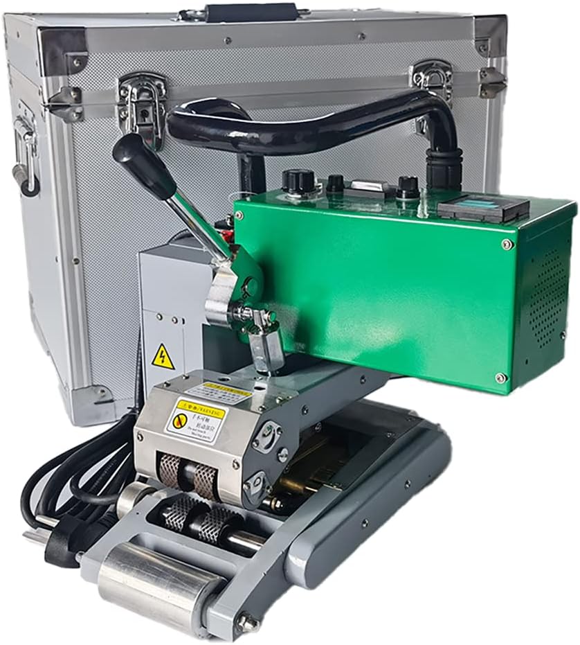 Automatic HDPE Welding Machine - Digital Control for Sealing Thick Geomembranes