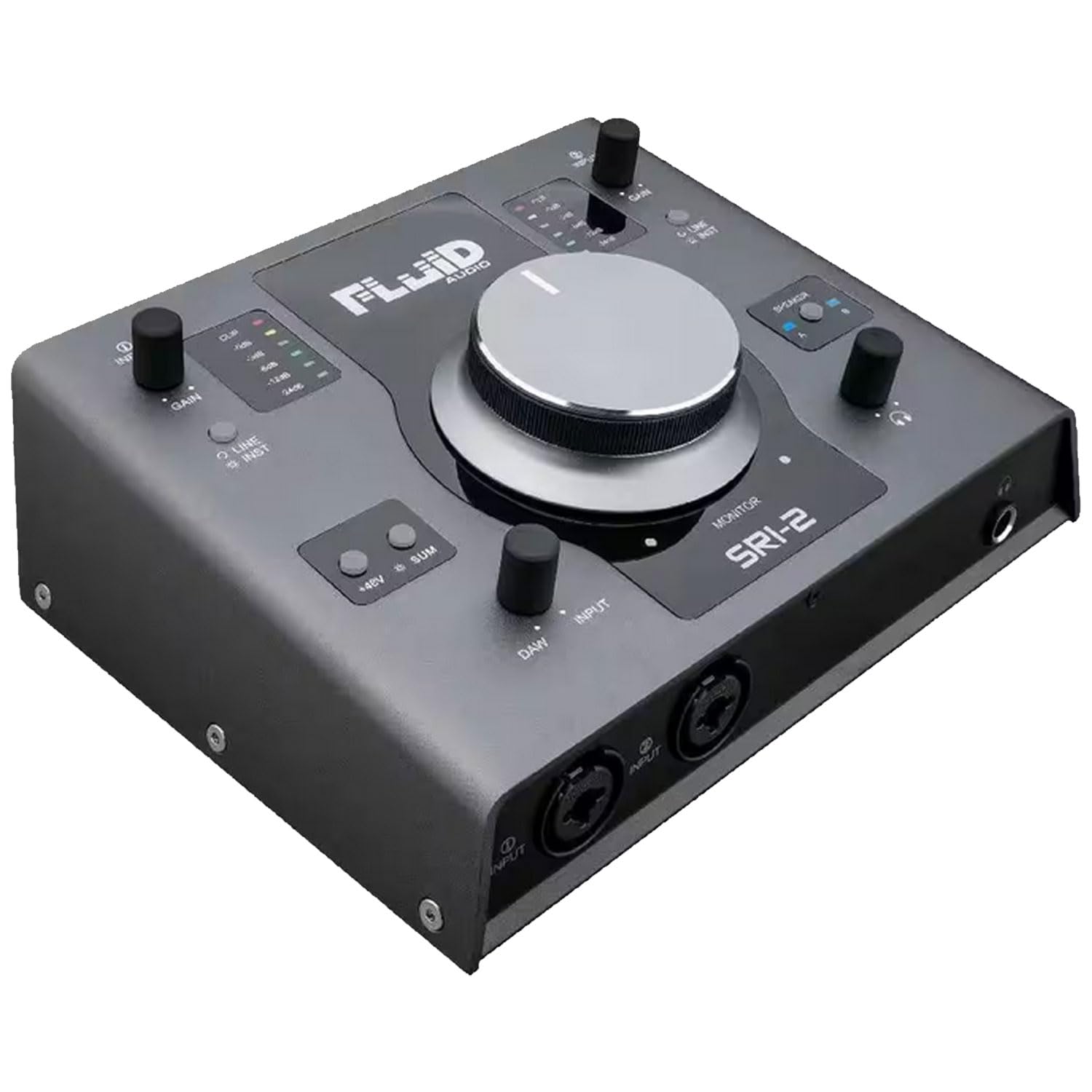 Fluid Audio Interface SRI-2 Interface und Monitor-Controller mit keepdrum Kabel