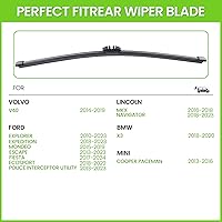 Vista 29 de PARRATI® 12 Inch Rear Wiper Blade Replacement for 2001-2012 2019-2023 Toyota RAV4 2001-2019 Highlander/2011-2024 Dodge Durango 2009-2022