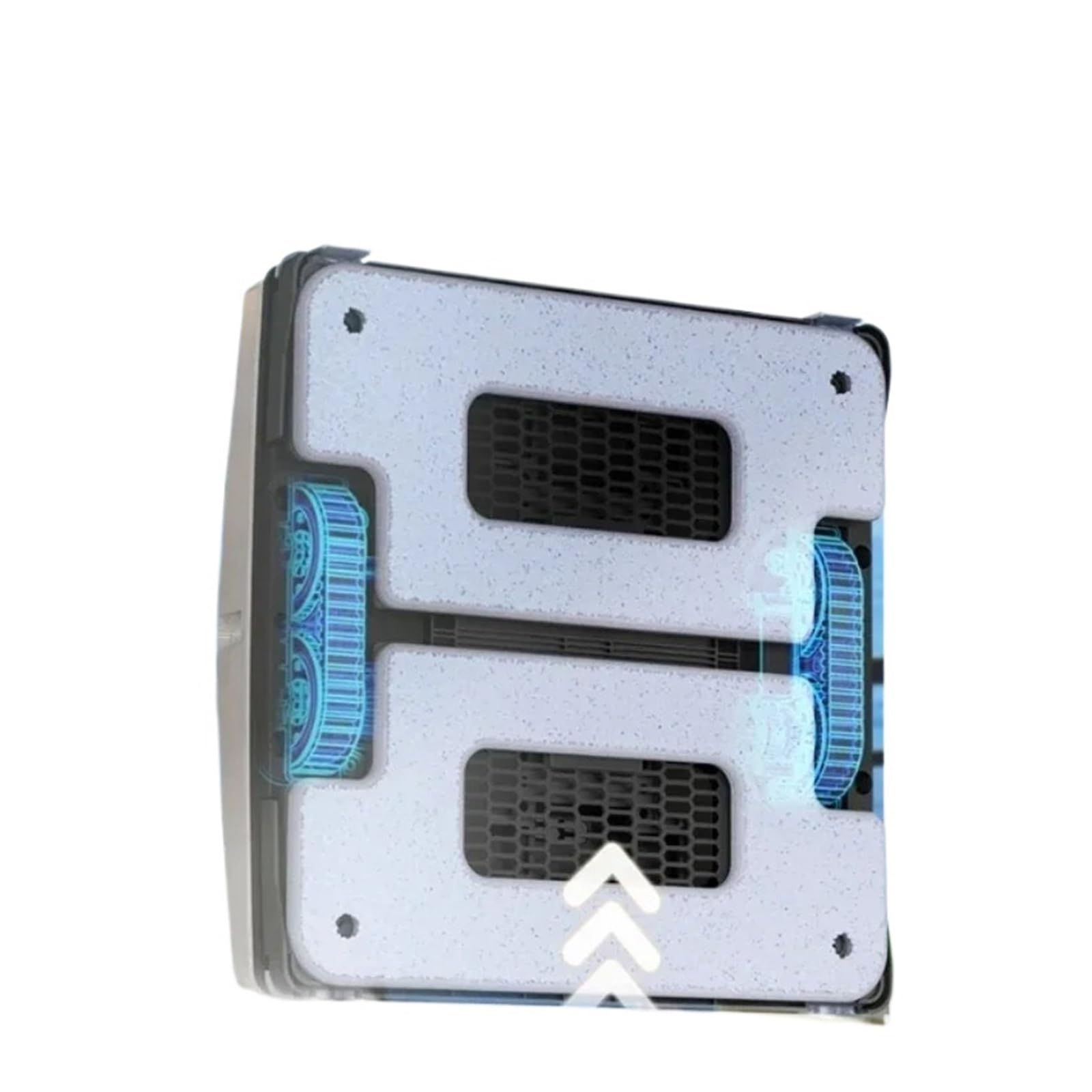 Ersatz-Reinigungstuch, kompatibel mit dem vollautomatischen Fensterreinigungsroboter HOBOT S6 Pro, spezielles Zubehör for Glas und Spiegel