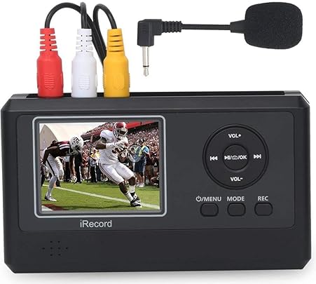 DIGITNOW Video Grabber Videoregistratore Capture Box Digitalizza per VHS VCR Hi8 DVD BOX Sistemi Gioco DIGITNOW Video Grabber Videoregistratore Capture Box Digitalizza per VHS VCR Hi8 DVD BOX Sistemi Gioco