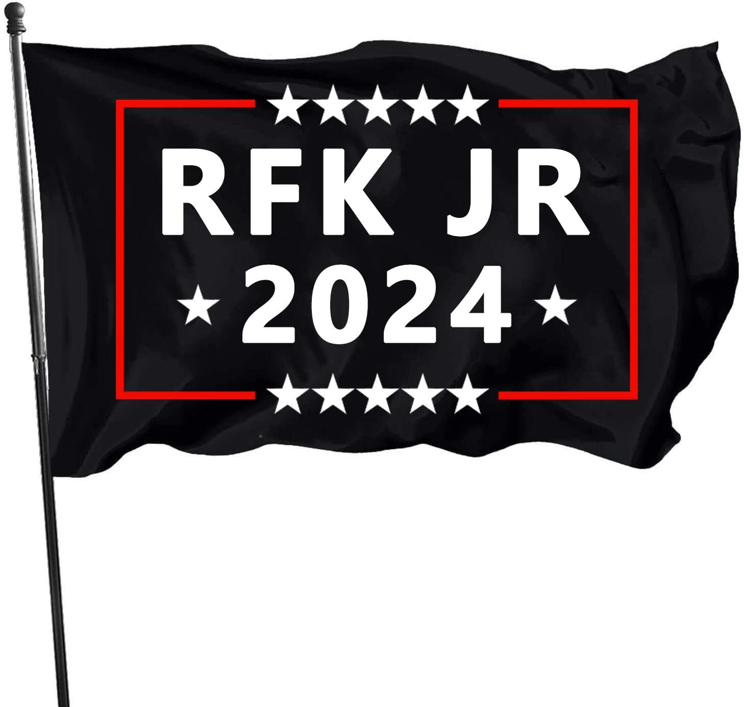 Robert Kennedy Jr for President 2024 RFK JR 2024 Flag with Brass Grommets 3X5 Feet Outdoor Banner Polyester Flag (B)