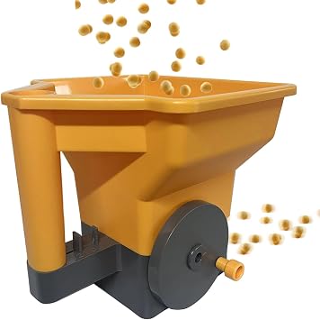 Spreaders for Lawns Handheld Small Hand-Cranked Seeder